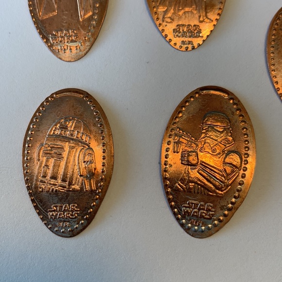 Disney Star Wars Pressed Penny Set - Chewbacca Pressed Quarter - Picture 5 of 8